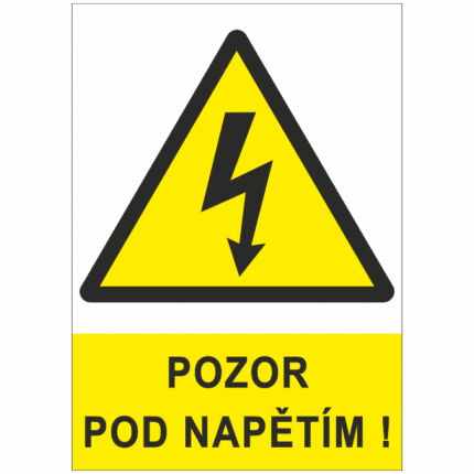 Pozor pod napětím !