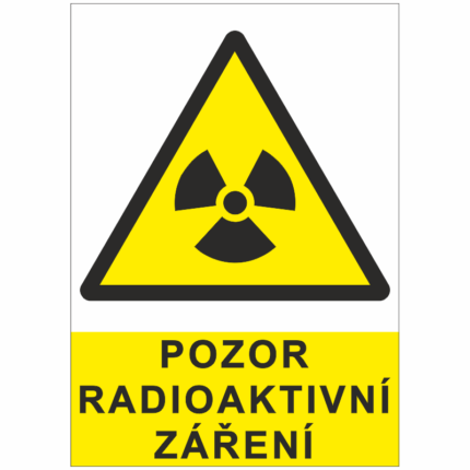 Pozor radioaktivní záření