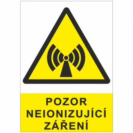 Pozor neionizující zařízení