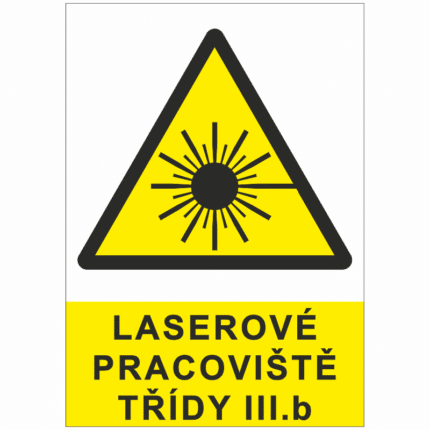 Laserové pracoviště tř. IIIb.