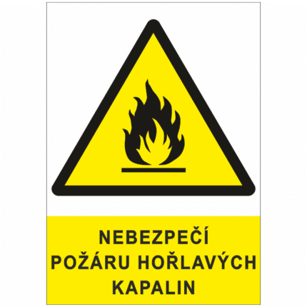 Nebezpečí požáru hořlavých kapalin