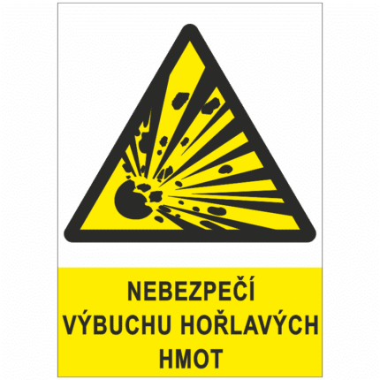 Nebezpečí výbuchu hořlavých hmot