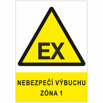 Nebezpečí výbuchu zóna 1