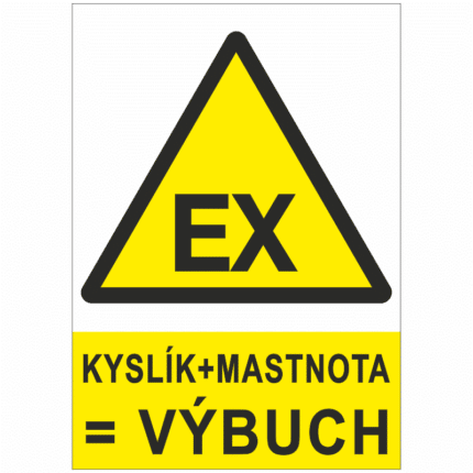 Kyslík+mastnota, výbuch