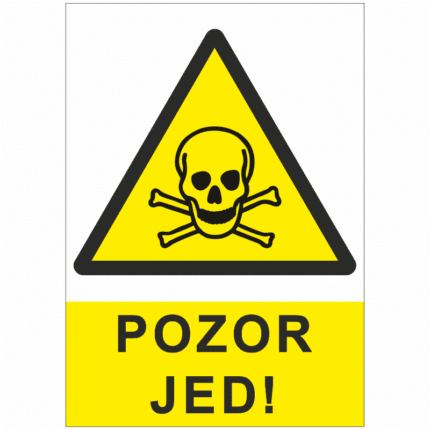 Pozor jed !