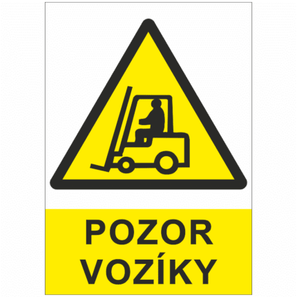 Pozor vozíky