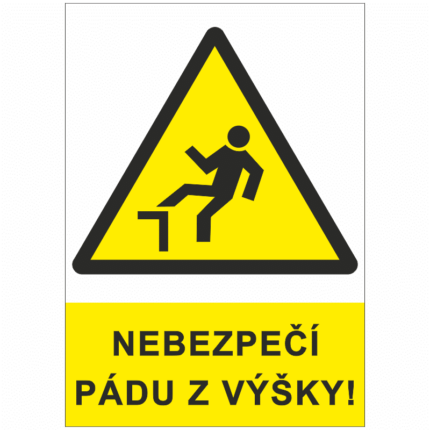 Nebezpečí pádu z výšky