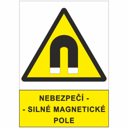 Nebezpečí - silné magnetické pole