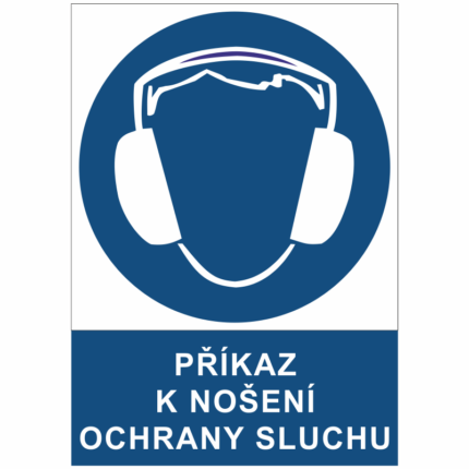 Příkaz k nošení ochrany sluchu