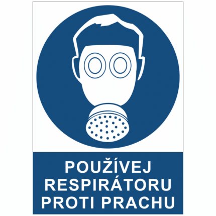 Používej respirátoru proti prachu