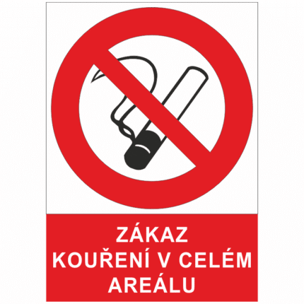 Zákaz kouření v celém areálu