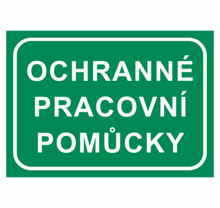 Ochranné pracovní pomůcky (text)
