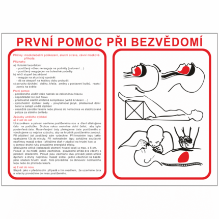 První pomoc při bezvědomí