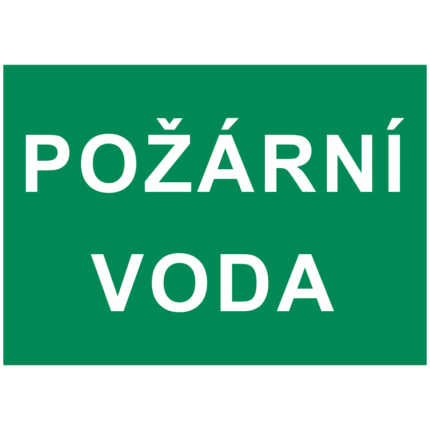 Požární voda