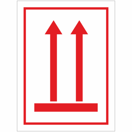 Značka touto stranou nahoru č.11 s rámečkem