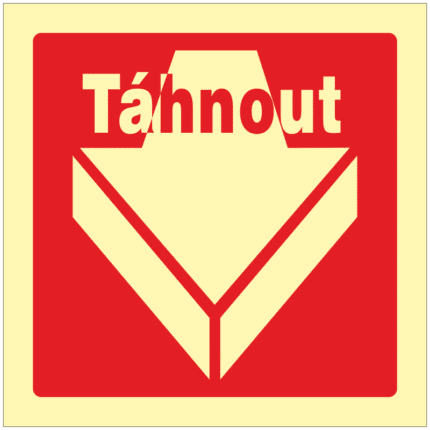 Otvírání dveří - táhnout.