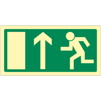 Nouzový východ (šipka nahoru)