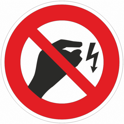 Nedotýkat se - vysoké napětí