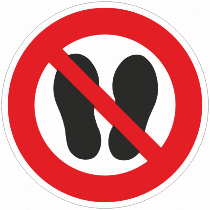 Zákaz vstupu na plochu