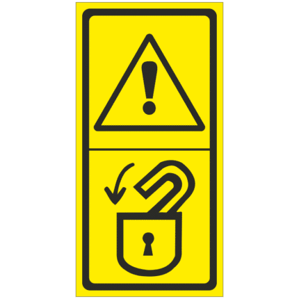 Výstraha/Zajisti nebezpečný prostor před započetím činnosti