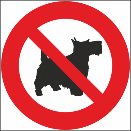 Zákaz vstupu psů