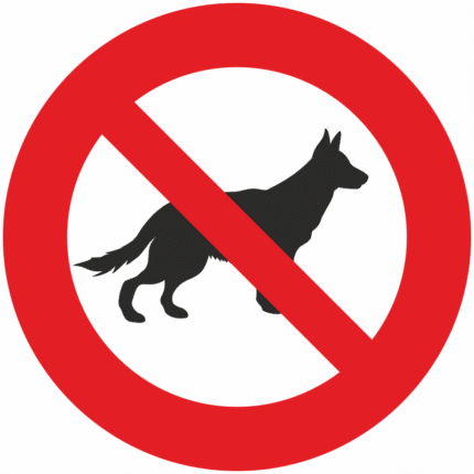 Zákaz vstupu psů