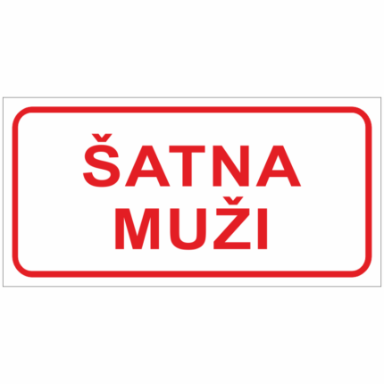 Šatna muži
