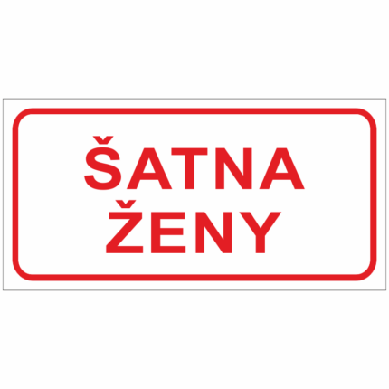 Šatna ženy