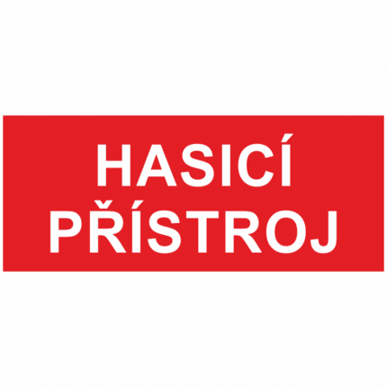 Hasicí přístroj