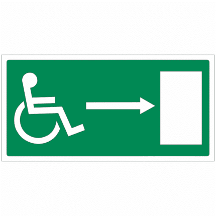 Bezbariérová úniková cesta doprava