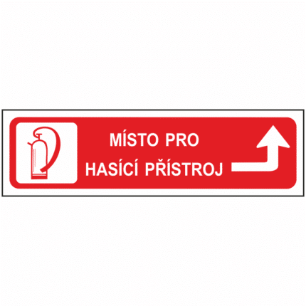 Místo pro hasicí přístroj