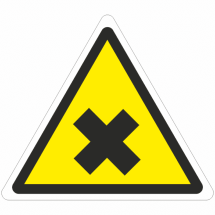 Výstraha škodlivé nebo dráždivé látky