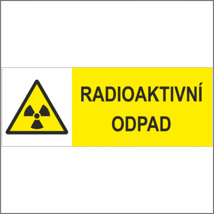 Pozor radioaktivní odpad