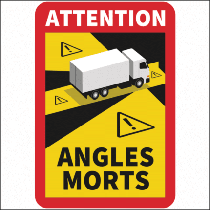 Attention angles morts - upozornění na mrtvý úhel